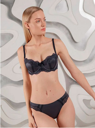 Бюстгальтер Dimanche Lingerie Adore Allonge 1028 графит